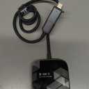 3-in-1 Wireless CarPlay Adapter, Car TV Mate Pro Max 2025 Upgraded [Metal & Glass Case] Convert Wired to Wireless Apple Car Play/Android Auto or HDMI for Fire TV Stick, Compatible for 2016+ Vehicles