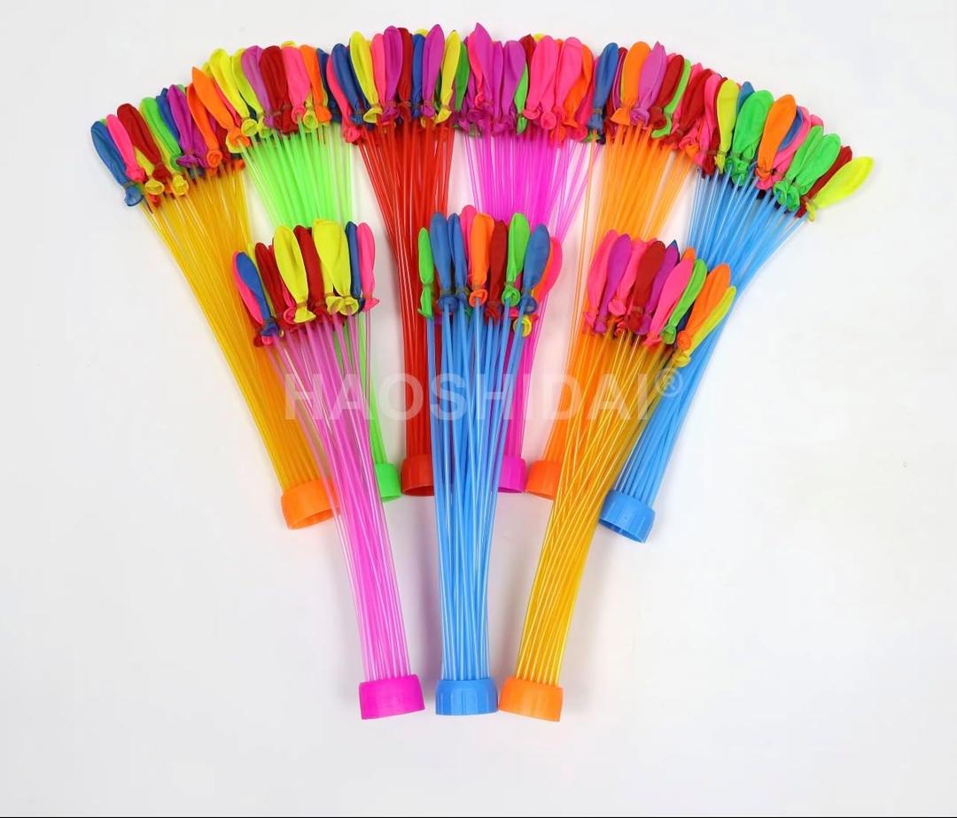 (12 Pack) Quick-Fill Water Balloons  Multi-Color Bundle Fast Fill, Bright Colors, Perfect for Outdoor Events