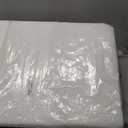 Ruqmuis Knee Pillow for Back Sleeping, 8 Knee Wedge Pillow to Elevate Knee, Leg Pillow for Back Pain Relief, Triangle Pillow, Leg Elevation Pillows for After Surgery, Blood Circulation, White/Grey