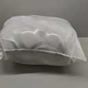 HQAYW 5x8 Fluffy Tie-Dyed Light Grey Area Rugs for Living Room Bedroom, Ultra Soft Plush Shaggy Bedside Rug, Non-Slip and Machine Washable Carpet for Kids Girls and Boys, Dorms, Nursery, Home Decor