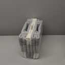 OIAHOMY Storage Basket, Woven Baskets for Storage, Cotton Rope Basket for toys,Towel Baskets for Bathroom - Pack of 3, Gradient Gray (3 pcs-13x9.9x8.7)