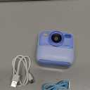 Kids Instant Digital Cameras for Boys and Girls, 1080P HD Dual-Lens Selfie Digital Camera with Print Paper & 32G Card, Christmas Birthday Gifts Toys for Toddler and Teenagers Age 3-16 Years Old (Blue)