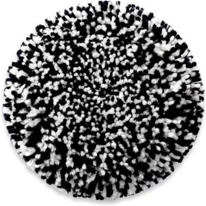 7 Inch Twisted Wool Buffing Pad for Rotary Polisher, Heavy Cutting Polishing Pad for Car Detailing, Fast Oxidation & Scratch Removal, Low Heat Wool Polishing Pads