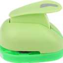 2 x STOBOK 1 Inch Hole Puncher Embosser for Scrapbooking DIY Crafts Card Making Photo Album Envelope Tag Paper Punch Tool