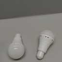 6 Pack Rechargeable Emergency Light Bulbs, Battery Powered LED Light Bulb 6000K Daylight E26 12W 60W Equivalent with 1500mAh for Home Power Outage Camping Hiking(6 Bulbs, 6 Hooks,3 Plug Caps)