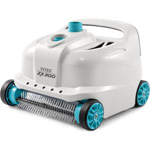 INTEX Deluxe Pressure-Side Above Ground Automatic Pool Cleaner Vacuum - for Bigger Pools – Cleans Pool Floors and Walls – Removes Debris – Removable Filter Tray – 21ft Tangle Free Hose