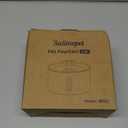 Cat Water Fountain Stainless Steel - 74oz/2.2L Pet Gift Dog Water Dispenser Automatic Silent Cats Dispenser for Drinking Indoor Metal Kitty Spout Fountains with 3 Filters & 3 Sponges Cat Dogs Gifts, 2.2L+3Filters+3Sponges