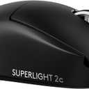 Logitech G PRO X Superlight 2c Wireless Gaming Mouse, 51 g pro-Grade Compact Mouse with 5 programmable Buttons, USB-C Charging, 44K DPI Sensor, up to 8 kHz Polling for PC/Mac - Black