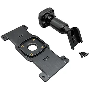 kasus Rear View Mirror Mount Bracket, ABS Car Interior Mount Arm with Screw Set for Car DVR Instead of Strap