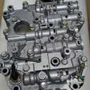 RE0F11A JF015E CVT Transmission Valve Body, Compatible with N-i-s-san Sentra 2013-2019 1.6L 1.8L, Automotive Transmission Valve Body With Solenoid Replaces Part 31705-X428E 31705-X428B