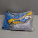 OUTREE Kids Pod Swing Seat, Cotton Child Hammock Swing Chair, Sensory Swing for Indoor and Outdoor Use,Blue and Yellow