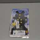 Sfee Ice Cleats for Boots Shoes, Snow Grips Cleats for Ice and Snow Anti-Slip Rubber Traction Cleats for Walking on Snow and Ice 10 Steel Studs Crampons for Hiking, Walking, Climbing, Jogging (M(Women(7-10)/Men(5-8)), Black