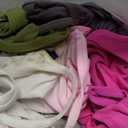 Evercute Racerback Sports Bras Padded Y Racer Back Cropped Bras for Yoga Workout Fitness Low Impact (X-Large, Black White Blue Purple Olive Green 5pack)