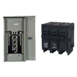 Siemens S2442L3150 150-Amp 3-Phase Load Center + Q3100 100-Amp Three Pole Type QP Circuit Breaker