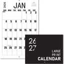 Large Wall Calendar 2026-2027, Big Grid Jumbo Calendar 23 x 15 Inches Runs From Jan 2026 to Jul 2027, Large Print Wall Calendar Perfect for Planning, Organizing, and Scheduling Your Life