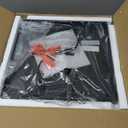 2-Light Industrial Square Flush Mount Ceiling Light, Farmhouse Ceiling Light Fixture for Kitchen, Modern Black Close to Ceiling Light for Hallway Bedroom Balcony Porch Stairway, E26, 2-Pack