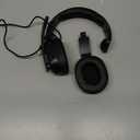 COSMUSIS Trucker Bluetooth Headset, Wireless Headsets with Noise Cancelling Microphone, Long Battery Life Bluetooth Headphones with Detachable Earpad/Single+Dual Mode for Office/Driving/Home