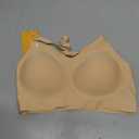 Bras for Women Wireless Seamless No Underwire Comfort Bra, Full Coverage T-Shirt Bra with Natural Lift and Removable Pads M