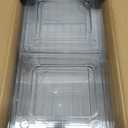 caktraie Acrylic Storage Drawers Set of 6, Clear Makeup Organizer, Plastic Organizer Bins for Beauty Supplies,Ideal for Vanity, Bathroom,Cabinet,Pantry Organization