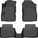 Auxko All Weather Floor Mats Fits for Subaru Crosstrek 2024 2025 2026 & Subaru Impreza 2024-2026 TPE Rubber Liners Accessoires All Season Guard Mats for 1st & 2nd Row