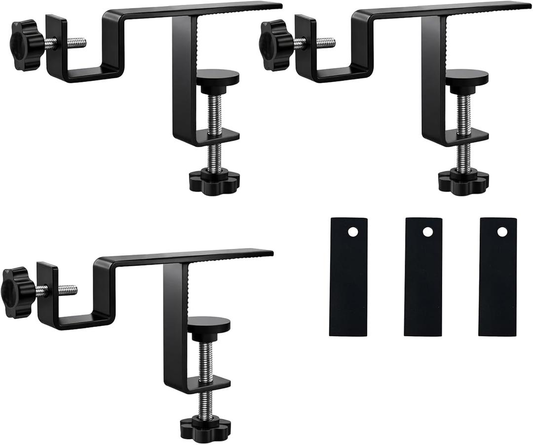 Internal Curtain Rod Set 0.8-2.3 Inch Wide Track (External Available 0.8-4 Inch Wide Track), No Drilling Required, Tool-Free,Magnetic Curtain Hooks, Black 3 Pieces (US Patent Application)