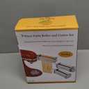 Pasta Maker Attachments Set for all KitchenAid Stand Mixer, including Pasta Sheet Roller, Spaghetti Cutter, Fettuccine Cutter by Nevku