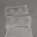 IBOANN Chic & Comfy Blue Light Glasses for Women - 3-Pack Round Frames, Screen-Ready Style with UV Protection Coating (*A1 Light Black & Leopard & Transparent)