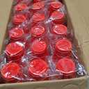 Lilymicky 1080 PACK 2 oz Plastic Shot Glasses, Mini Red Disposable Shot Cups for Parties, Carnivals, and Any Events
