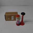 Air Horn Noise Maker Graduation Hand Push Horn Handheld Airhorn for Boats, Camping, Party Supplies, Xmas, Holiday, Celebration Favors, Noisemakers (Pump horn YELLOW)