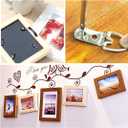 Swpeet 415Pcs Picture Hangers Kit with Screws, Heavy Duty Assorted Picture Hangers Assortment Kit for Picture Hanging Solutions with Transparent Box - 7 Models