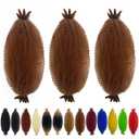 Springy Afro Twist Kinky Hair - 12 Inch Pre-Separated Marley Twist Braiding Hair (Pack of 3, 30#)