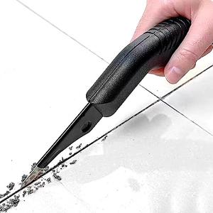 ANZHUO Grout removal tool grout saw removal tool grout removal blade 1 handle and 8 grouting saw blades Used to clean debris in the gaps of tiles for better filling