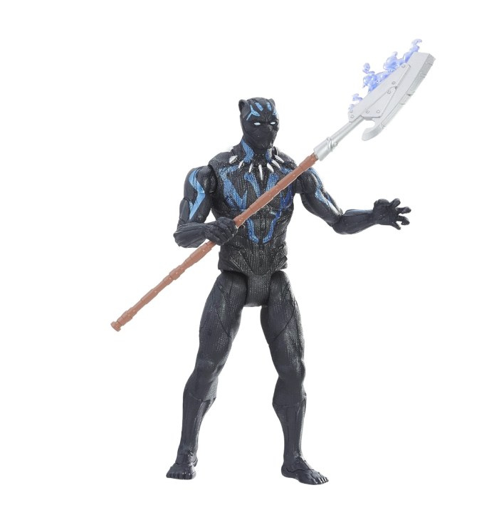 Marvel Black Panther 6-inch Vibranium Suit Black Panther (2 pack)