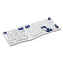 Feker Alice98 Ergonomic 98 Keys Custom Mechanical Keyboard, VIA Programmable, USB-C Wired Gaming Keyboard, Hot Swappable, 5 Layer Paddings, Control Knob, NKRO, RGB for Win/Mac (White)