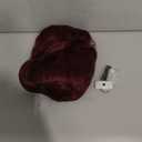 Burgundy Wig with Bangs for Women Long Burgundy Wavy Wigs 26 Inch Dark Red Wigs Natural Looking Heat Resistant Synthetic Wig for Daily Party Use