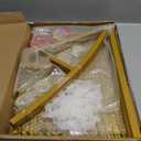 Fomcet 7.2FT Wedding Arch Round Backdrop Stand Gold Metal Circle Wedding Arch for Ceremony Birthday Party Anniversary Bridal Baby Shower Graduation Decoration