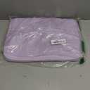 12.9-13 inch iPad Pro Sleeve Carrying Bag for 2025 13 Inch iPad Pro M5/M4, iPad Air M3&M2, Polyester Bag Fit with Apple Pencil or Smart Keyboard, Purple