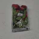 Nubry Artificial Silk Rose Flower Bouquet Lifelike Fake Rose for Wedding Home Party Decoration Event Gift 10pcs (Red)