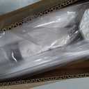 Tension Shower Curtain Rod No Drilling,Adjustable 51-128 In,Black