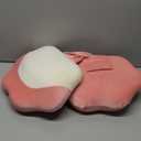 Pregnancy Pillows for Sleeping, Memory Foam Maternity Pillow Support for Back Belly HIPS, Adjustable Travel Wedge Pillow for Pregnant Women, Side Sleeping Pregnant Pillows with Velvet Cover (Material Type Velvet, Pink)