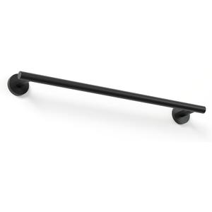 18 Inch Towel Bar for Small Bathroom, Matte Black, Thicken SUS304 Stainless Steel Towel Racks, Wall Mounted