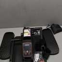 Under Desk Elliptical Machine, Electric Elliptical as Seen on TV for Seniors Adults with 15 Adjustable Speed, Quiet & Portable Electric Seated Pedal Exerciser with Remote Control & 5 Auto Mode (Black)