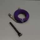 XLR Microphone Cable 10 FT, XLR Male to Female Balanced Mic Cable, 3-Pin Shielded Speaker Cord, Zinc Alloy Connectors, 22AWG Pure Copper, Metal Spring SR, Recording Studio, Podcast, Brown