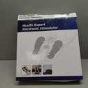 FSA EMS Foot Massager-Electronic Muscle Stimulator Relief for Neuropathy, Plantar Fasciitis & Foot Pain- 10 Modes, 20 Intensities, Remote - Silent Operation (White)