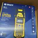 Brady M610 Handheld Label Maker with Hard Case (M610-KIT). Durability Meets The widest Range of Data Entry Options. Replaces BMP61,Yellow/Gray, Large