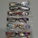 Gaoye 2.25 Readers for Women, Blue Light Blocking Reading Glasses, Stylish Reading Glasses for Women in 4 Patterns, 7 Pieces