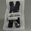 Compatible with 16mm 18mm 19mm 20mm 22mm 24mm Watch Bands Quick Release Replacement Wristband,Adjustable Stretchy Nylon Solo Loop Straps Fabric Braided Sport Elastic Bands for Men Women (Black+Grey+Indigo)
