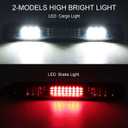 Tresound LED Third 3rd Brake Light for 1999-2007 Chevy Silverado GMC Sierra 1500 2500 3500 HD Classic, Rear Cargo Lamp High Mount Stop light