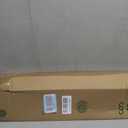2Pcs 36" Long Door Bottom Replacement, Under Door Seal with Vinyl Fins for Weatherproofing and Insulation, Fits 7/8" Kerf (2, Black)