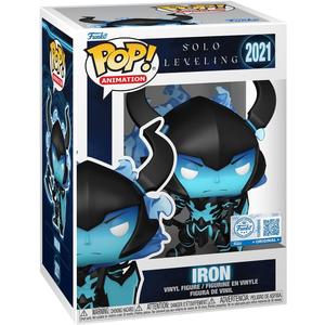 Funko Pop! Animation: Solo Leveling - Iron - 1/6 Odds for Rare Chase Variant - Glow in The Dark - Styles May Vary  - Collectable Vinyl Figure - Gift Idea - Anime Fans